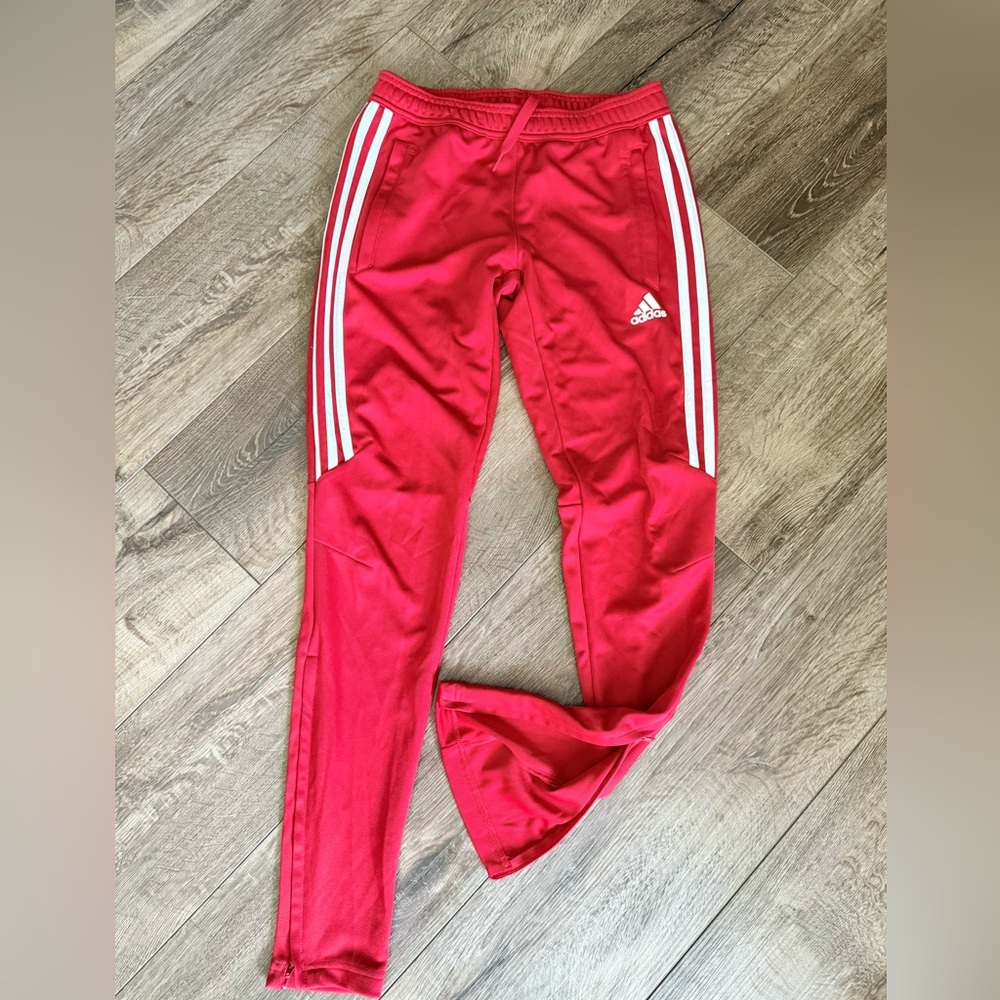 Adidas Pants w/ Pockets & Leg Zippers - Size XS